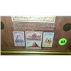 Image 3 : Framed collection of American Indian coins (real