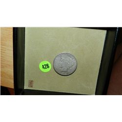 nice US Peace silver dollar 1922