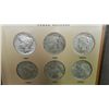 Image 2 : Nice complete album of US Silver Peace Dollars from