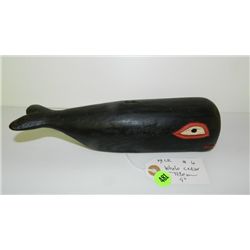 Antique / Vintage original Native American carved Whale