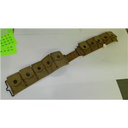Early US Cartridge belt WWII long 3-18 (stamped on back