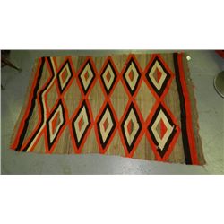 Wonderful Antique Navajo rug, CA 1890