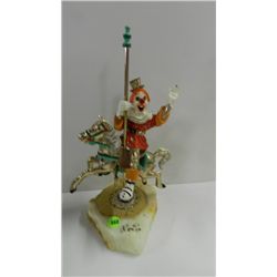 Original signed Ron Lee Clown Figurine / sculpture on