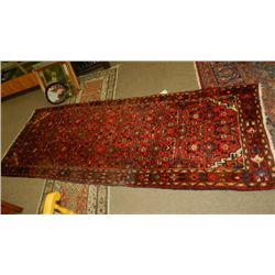 100% wool hand tied Iran rug, runner, loss