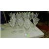 Image 1 : 1) Group of stemware