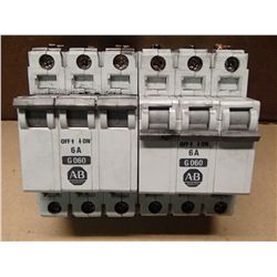 Allen Bradley G060 Circuit Breaker #1492-CB3, Ser B