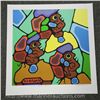 Image 1 : Morrisseau Shaman People Hand Signed Giclee Litho By Christian Morrisseau. Fully Certified. Approxim