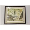 Image 1 : AJ Casson Hand Signed Limited Edition Museum Framed "Rock Cluster Madawaska River 1963" (Unframed Ap
