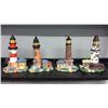 Image 1 : 4 Lighthouse Figurines