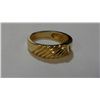 Image 2 : 10kt Gold and Genuine Diamond Ring (Insurance Replacement Value $798)