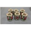 Image 1 : 6 Floral Pattern Miniatures