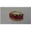 Image 1 : 14kt Gold and Genuine Ruby Ring (Insurance Replacement Value $1,606) (Size 7)