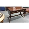 Image 1 : Duncan Phyffe Drop Leaf Hall Table with 2 Drawers