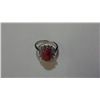 Image 1 : Sterling Silver Ring With Heavily Included Ruby and Tanzanite (Insurance Replacement Value $548) (Si