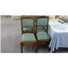 Image 2 : 6 Solid Oak Dinning Chairs
