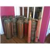 Image 1 : 9 Vintage Fire Extinguishers