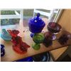 Image 4 : Colored Glass Lot