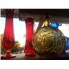 Image 9 : Colored Glass Lot