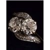 Image 1 : 14kt Gold Diamond Ladies Ring