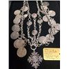 Image 2 : Sterling Silver Coin Necklace