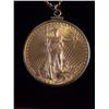Image 2 : St. Gauldens Gold Coin Necklace