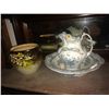 Image 7 : Pitcher and Bowl & 2 Planters
