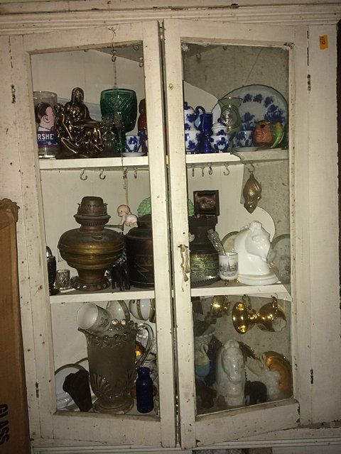 Country Corner Cabinet