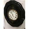 Image 1 : French Ebony Wall Clock