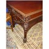 Image 2 : Mahogany "Griffins" Library Table & Chair