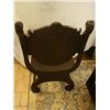 Image 8 : Mahogany "Griffins" Library Table & Chair