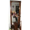 Image 1 : Antique Walnut & Burl Rennaisance Revival Pier Mirror