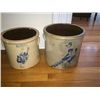 Image 1 : 2 American Stoneware Crocks