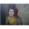 Image 4 : Estate Antique Oil Painting on Canvas