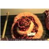 Image 2 : MARDI GRAS CELEBRATION MASK & PAIR OF FLAME PATTERNED COSTUME HATS