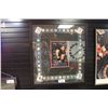 Image 2 : FRAMED MOVIE POSTER WITH CARDS AND CHIPS ( FROM THE MOVIE CASINO ) & CASINO ARTWORK
