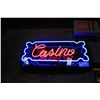 Image 1 : LIGHT UP NEON CASINO SIGN