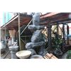 Image 1 : FOAM STACKED STONES STATUE & LARGE PLANT POTS