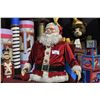 Image 2 : ROBOTIC MOVING SANTA STATUE, REALISTIC DEER STATUE, SANTA CHAIR & DECOR ITEMS