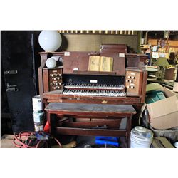 PROP ANTIQUE ORGAN ( USED BY BTO IN A MUSIC VIDEO )