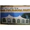Image 4 : PAGODA PARTY TENT 20FT. X 40FT.