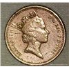 Image 1 : 1985 1 Pound - Elizabeth II 3rd Portrait; Welsh Leek COMMEMORATIVE ISSUE