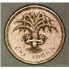 Image 2 : 1985 1 Pound - Elizabeth II 3rd Portrait; Welsh Leek COMMEMORATIVE ISSUE
