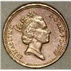 Image 1 : 1997 1 Pound - Elizabeth II 3rd Portrait; Three Lions COMMEMORATIVE ISSUE