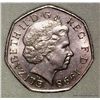 Image 1 : 1998 50 Pence - Elizabeth II 4th Portrait