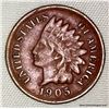 Image 1 : 1905 1 Cent "Indian Head Cent"