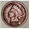 Image 1 : 1905 1 Cent "Indian Head Cent"