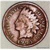 Image 1 : 1905 1 Cent "Indian Head Cent"