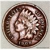 Image 1 : 1908 1 Cent "Indian Head Cent"