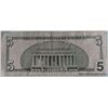 Image 2 : 2003 5 Dollar Federal Reserve Note - US