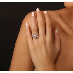 14KT White Gold 0.68ctw Diamond Ring
